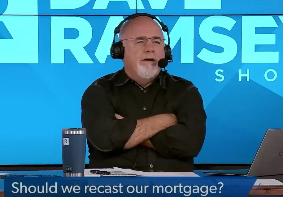 dave ramsey mortgage recasting
